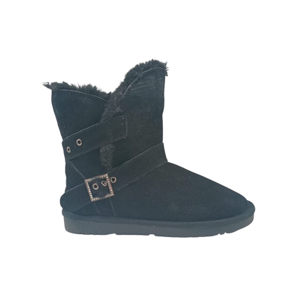 HERIEL - Bota Pantubota Negra Mujer