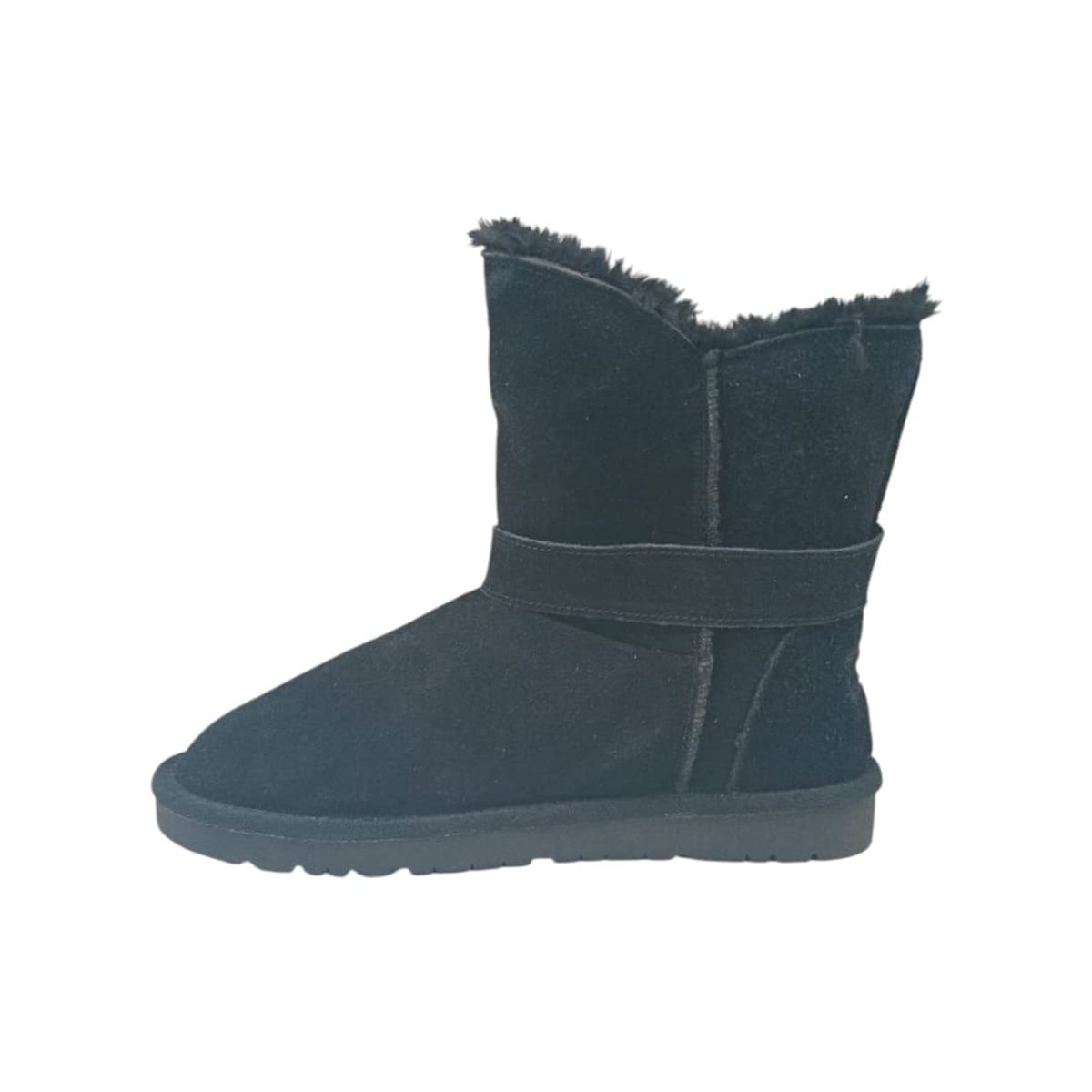 HERIEL - Bota Pantubota Negra Mujer