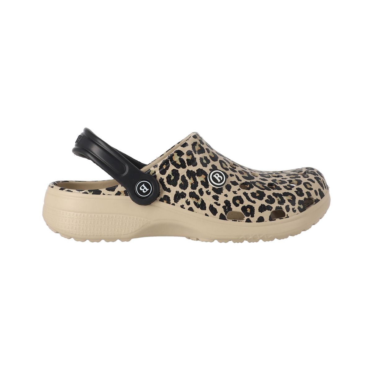 BAMERS - Zuecos Mujer Bamers Air Leopard Print