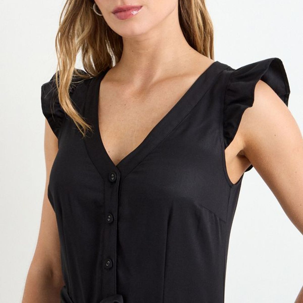 IO - Enterito Liso Mujer Negro Io