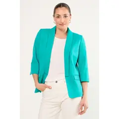 MA GRIFFE - Blazer Mujer Verde Magriffe