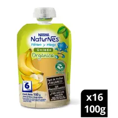 NATURNES - Compota Nestlé® Naturnes® Plátano Mango 100g Pack X16