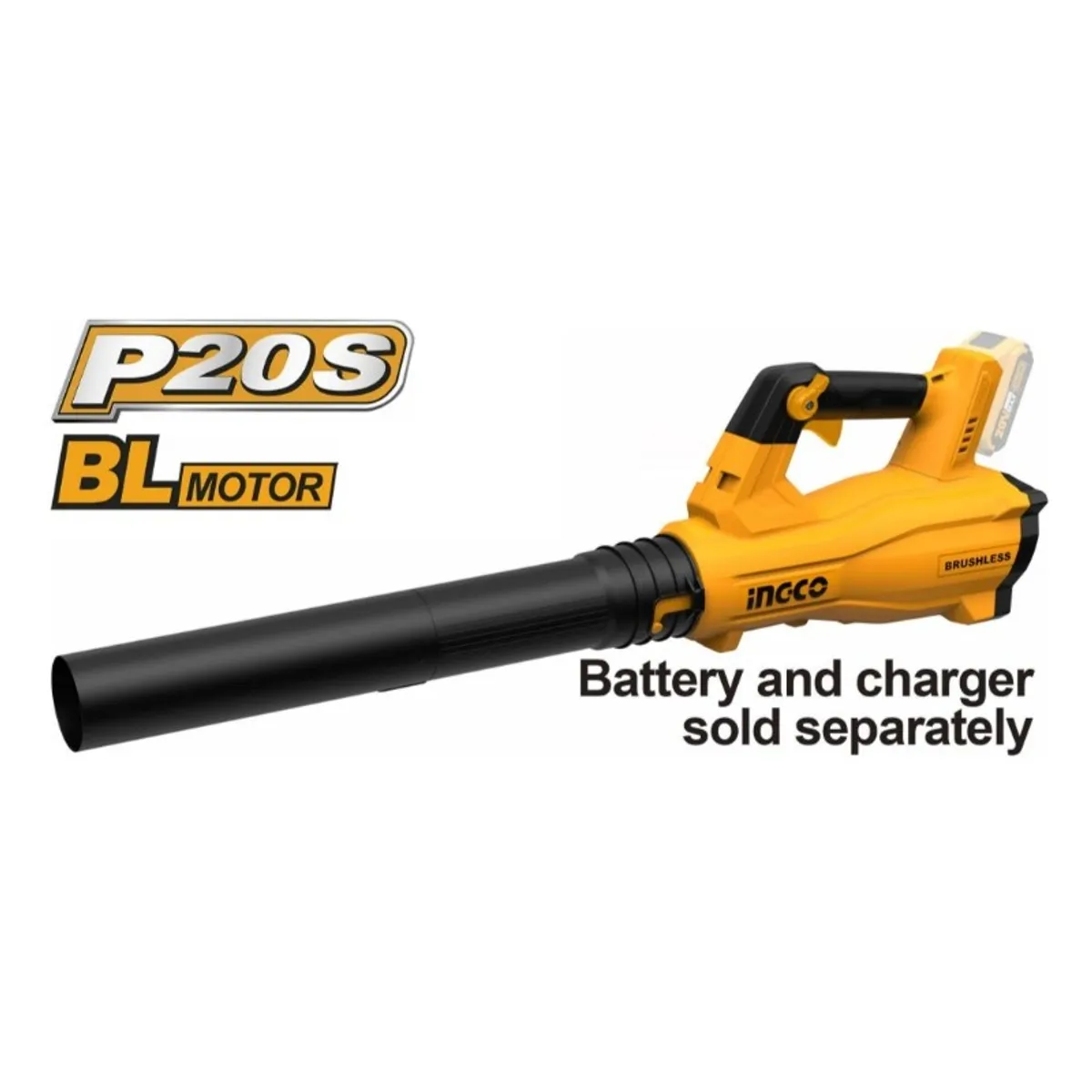 INGCO - Soplador Bl Inalambrico Vel/Reg 20V 8,5M³/Min Ingco