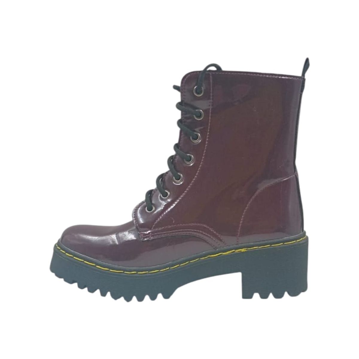 HERIEL - Botín Burdeos Charol Mujer