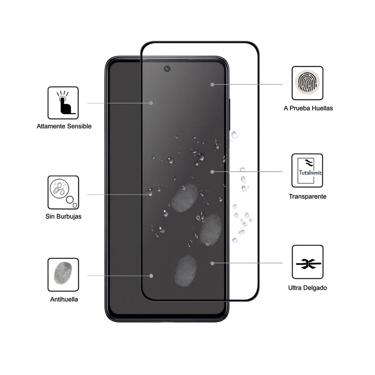 JOIGO - Lamina Mica Protectora de Vidrio Para Samsung S25 Fe