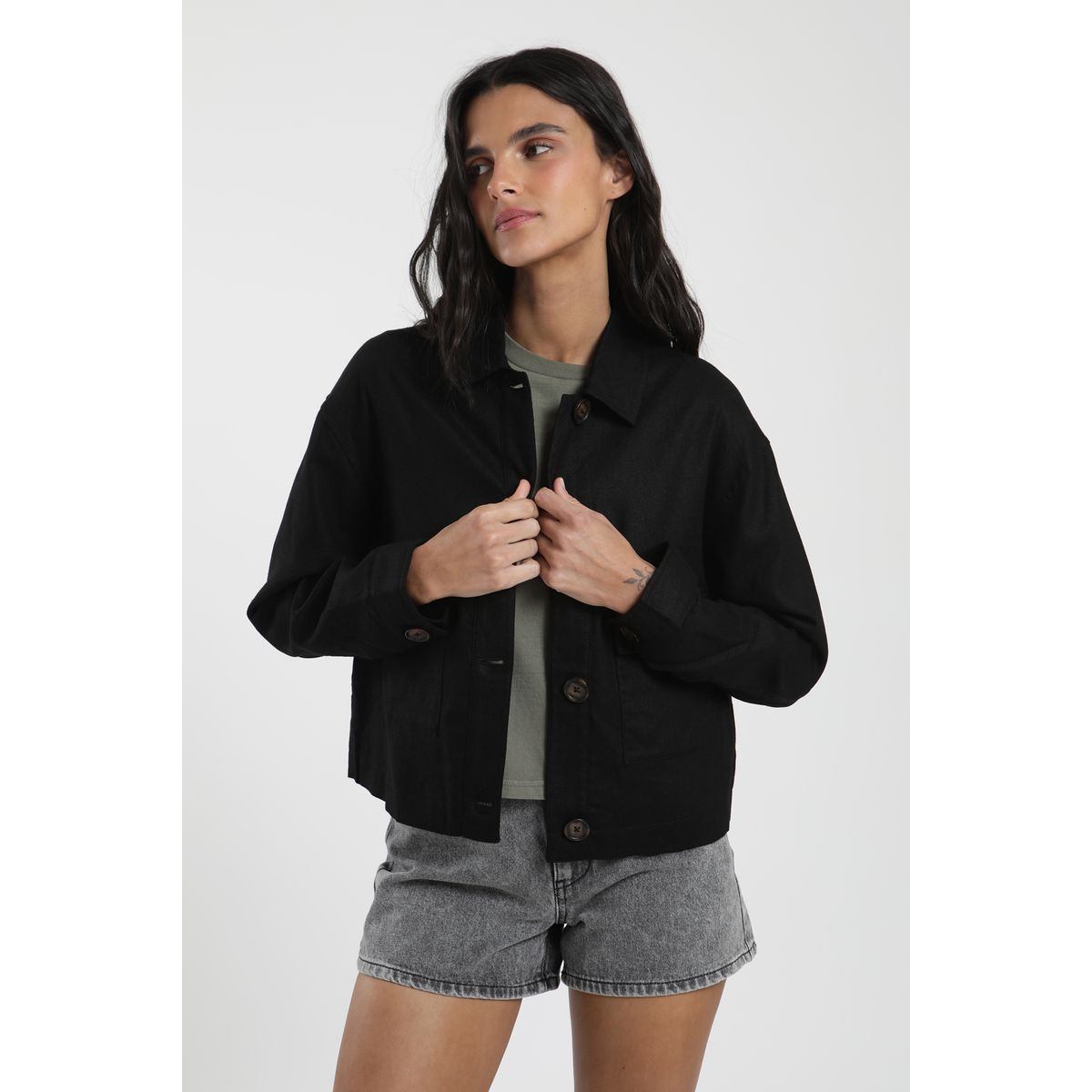 FROENS - Chaqueta Lirio Mujer Froens - Lino