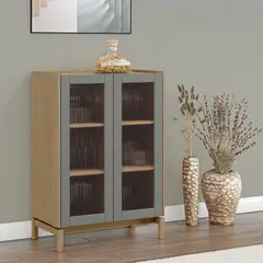 ROCA - Bar Barcelona 2 puertas Grafito- roble