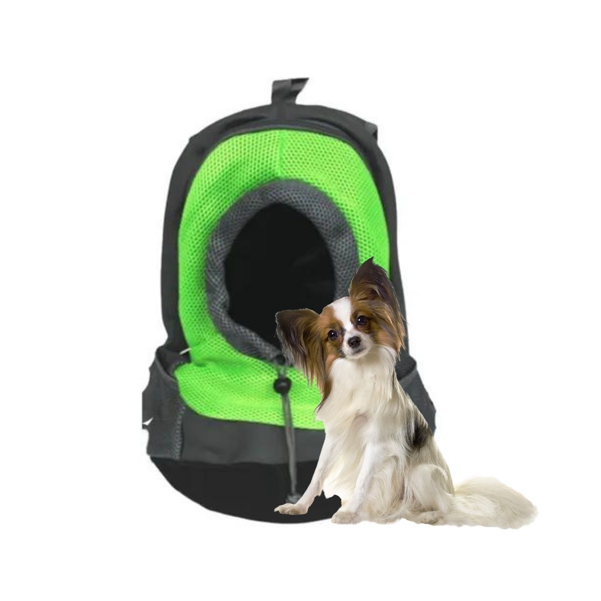 GENERICO - Bolso Para Perros Mochila Transportadora Verde