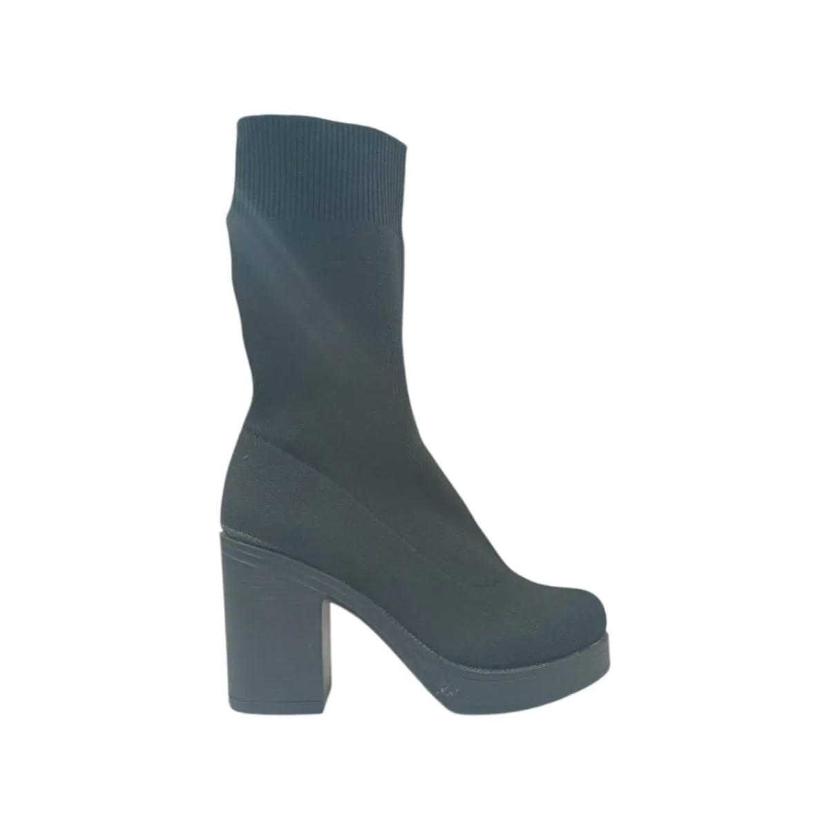 HERIEL - Bota Negra Taco Mujer