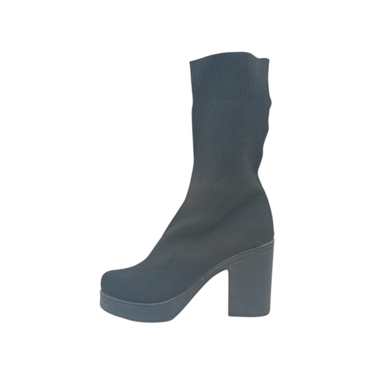 HERIEL - Bota Negra Taco Mujer