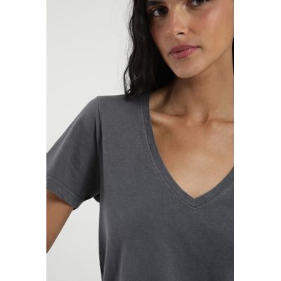 Imagen 2 del producto Polera mujer manga corta Basic - Algodón orgánico