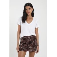 Polera mujer manga corta Basic - Algodón orgánico