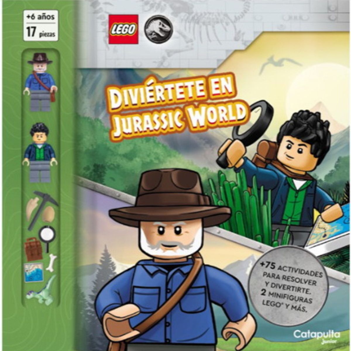 ANTARTICA LIBROS - Lego Actividades ¡Diviertete Con Jurassic World
