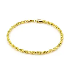 JOYAS LANDEROS - Pulsera Turbillón 21cm Enchapada en Oro de 18k