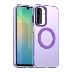 GENERICO - Carcasa para Samsung A17 5G Compatible Carga Magnética Mate - Lila