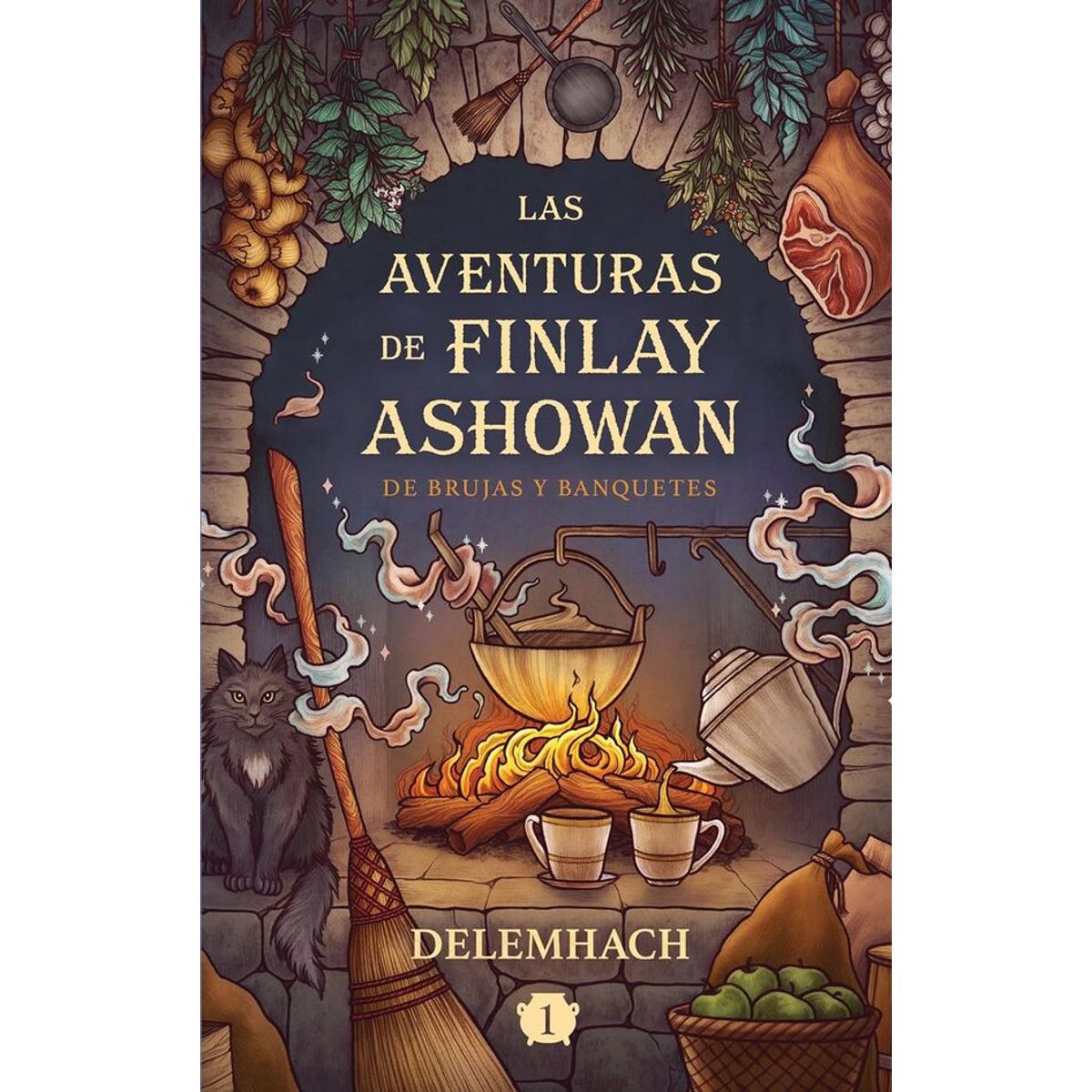 ANTARTICA LIBROS - Las Aventuras De Finlay Ashowan De Brujas Y Banquetes
