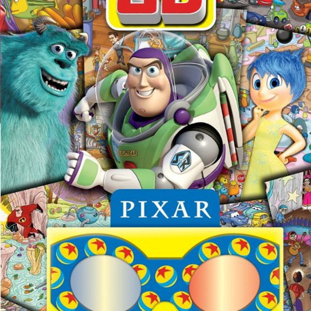 ANTARTICA LIBROS - Pixar 3D Busca Y Encuentra