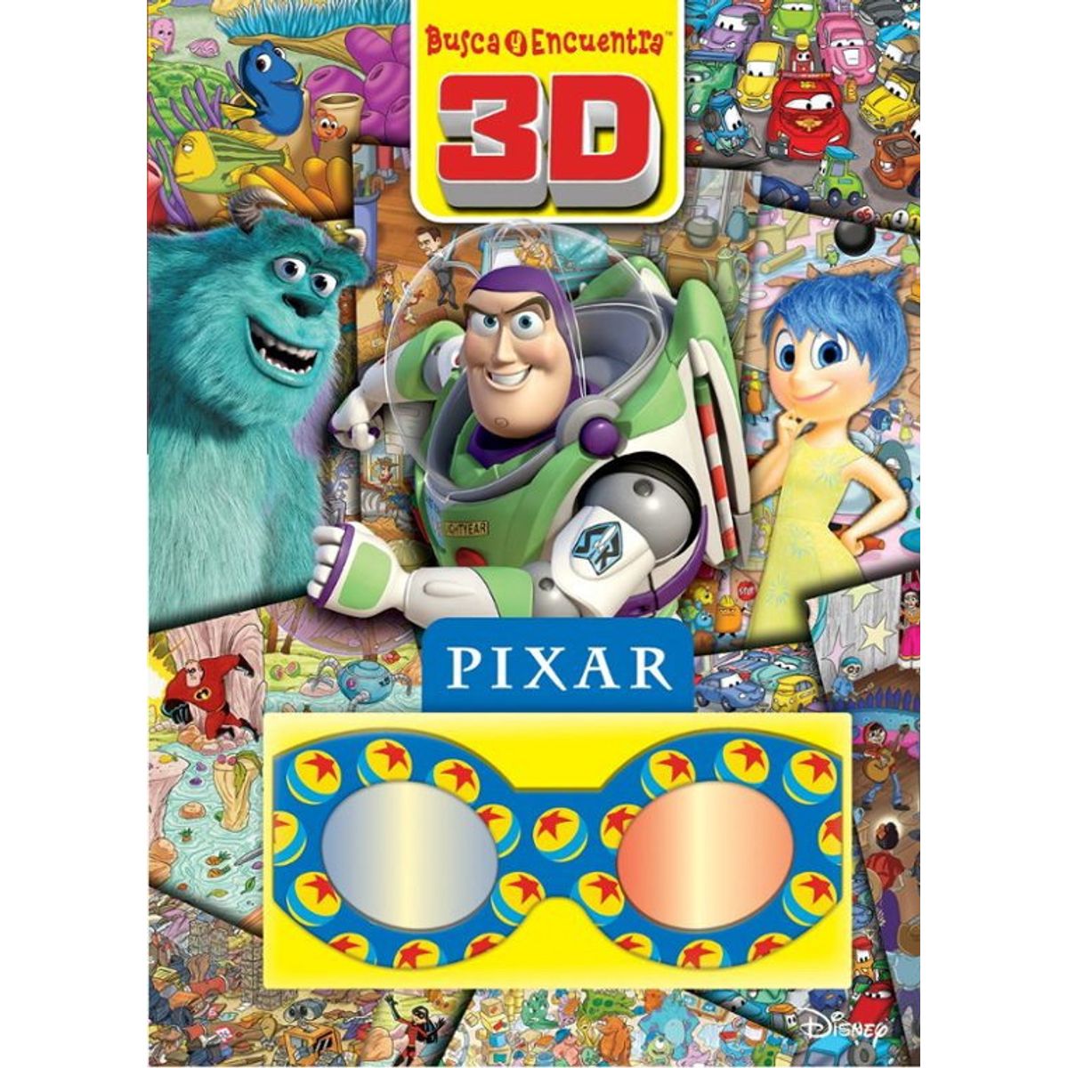 ANTARTICA LIBROS - Pixar 3D Busca Y Encuentra