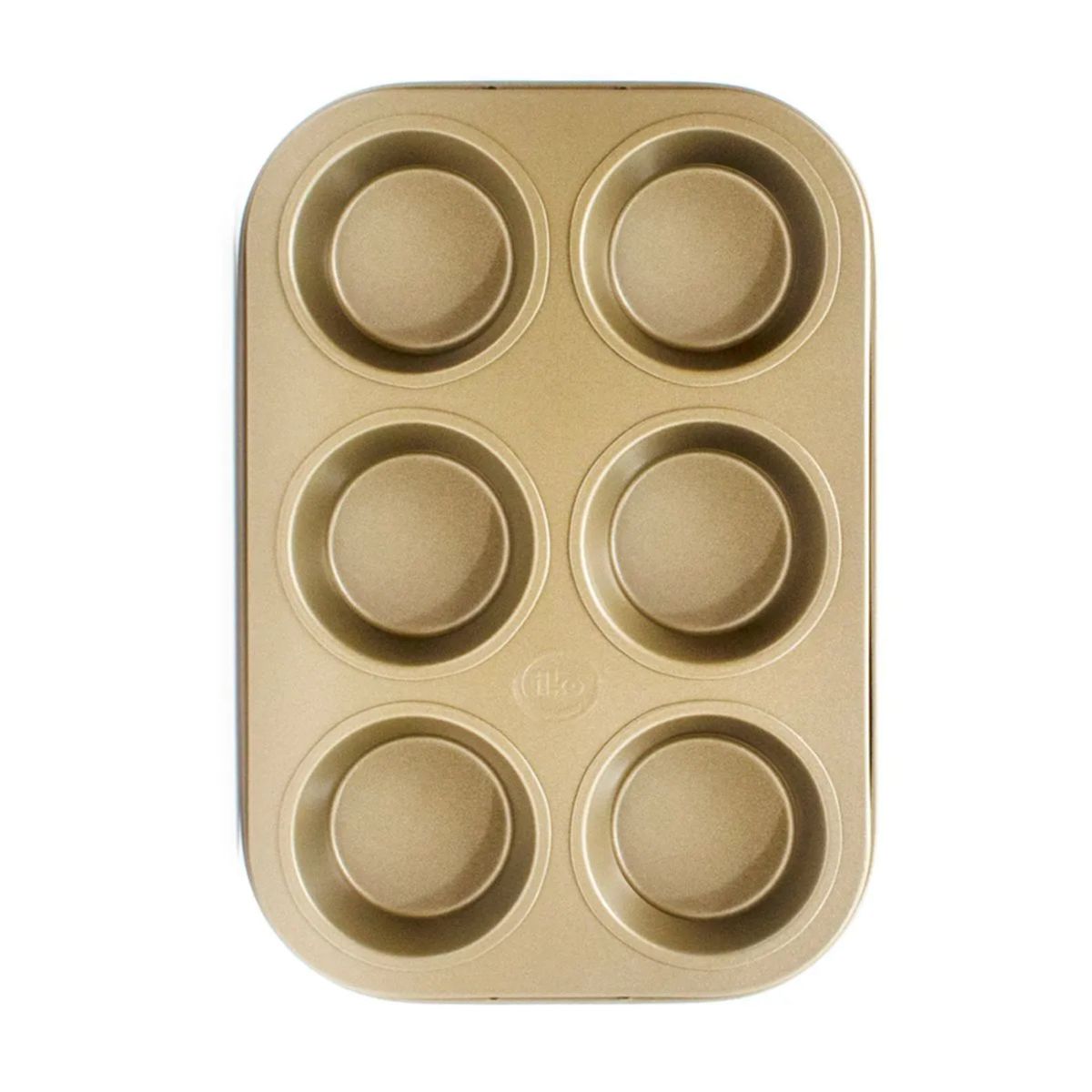 ILKO - Bandeja Ilko 6 Moldecitos Gold Para Queques