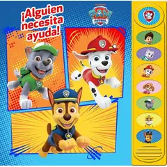 ANTARTICA LIBROS - Paw Patrol ¡Alguien Necesita Ayuda 8 Sonidos
