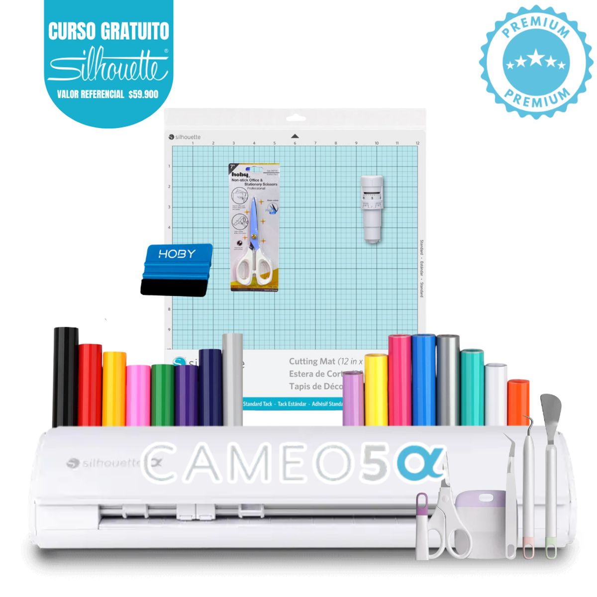 SILHOUETTE - Nuevo Plotter Cameo 5 Alpha inicio K229