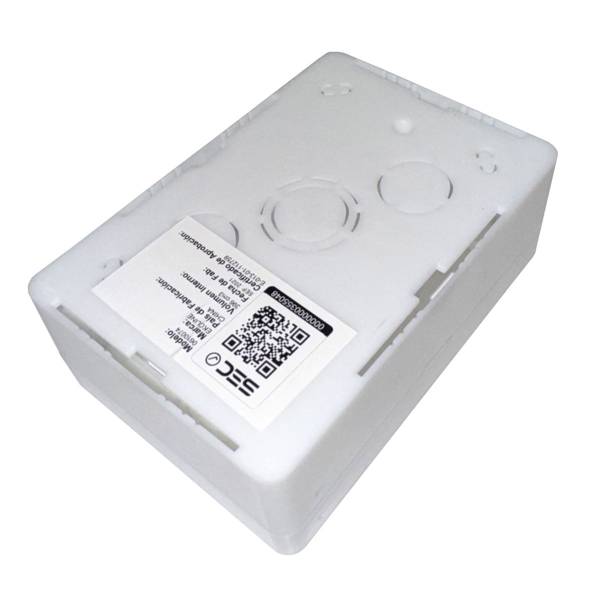 GENERICO - Caja Distribución Sobrepuesta Eléctrica Pvc Chuqui pack 25