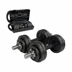 DALI - Set de Mancuernas 15 kg con Maleta