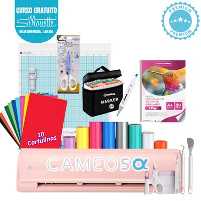 Silhouette Nuevo Plotter Cameo 5 Alpha Full Insumos K232