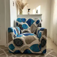 TODOHOGAR SANTIAGO DE CHILE - Funda de sofá estampada de 1 cuerpo - Diseño Diamante