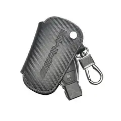 GENERICO - Funda Cubre Llave para Mercedes Benz Amg Look Fibra Carbono