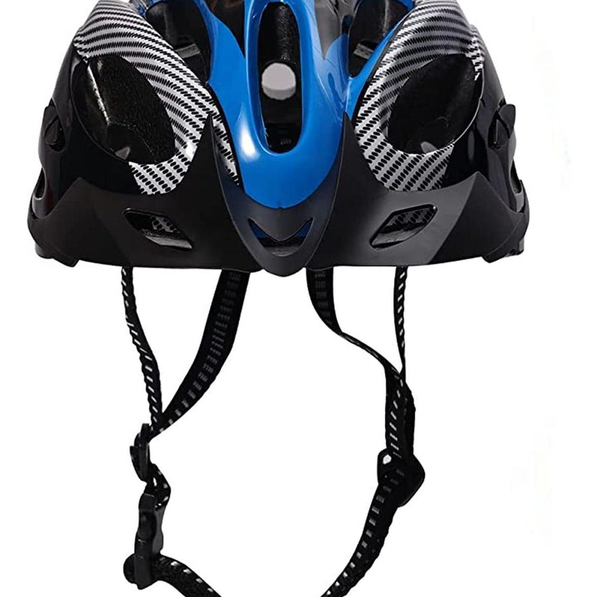Casco Azul Bicicleta Profesional Full Seguridad Luz, marca IMPORTCLICK - Foto 2