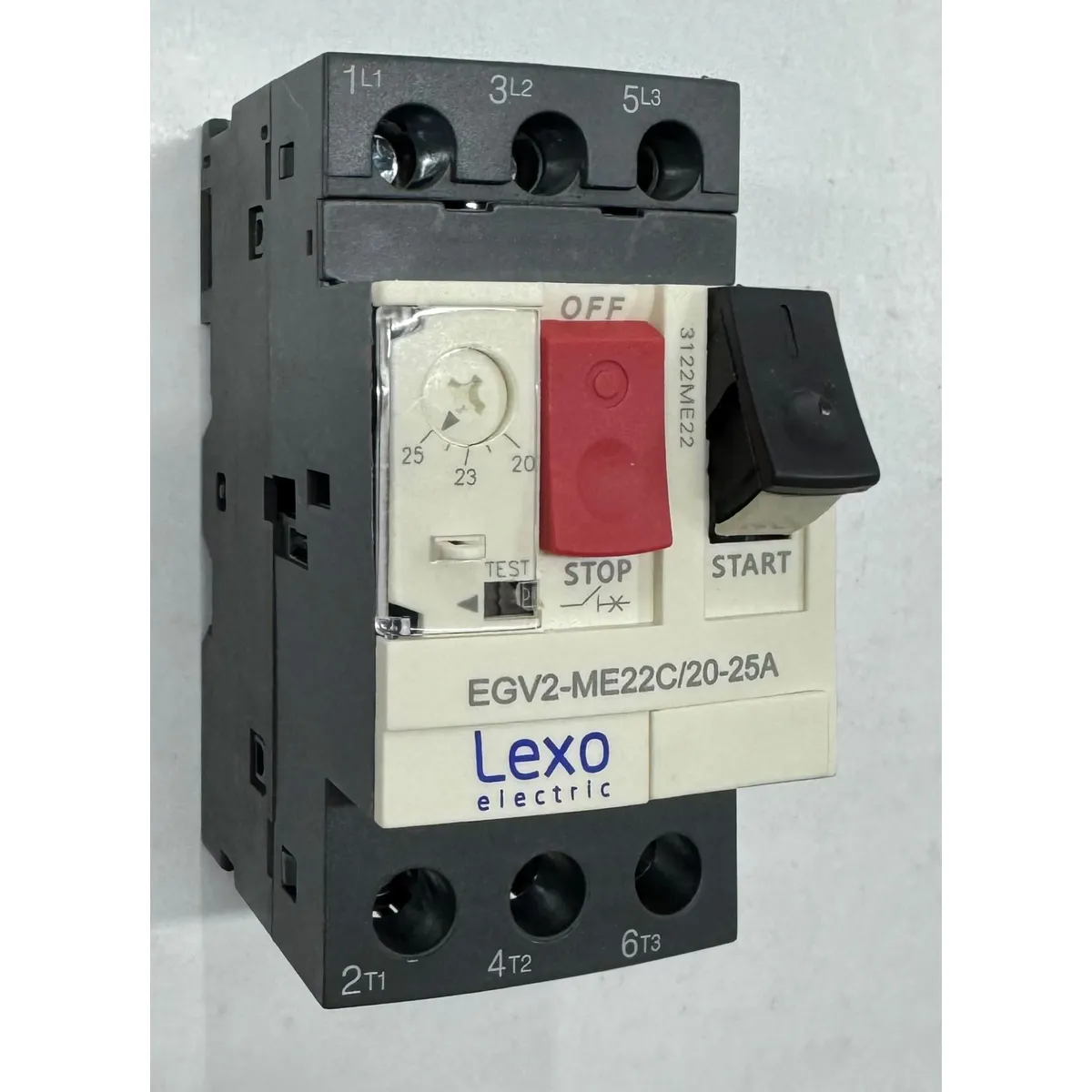 LEXO - Protección Motor 20 - 25a Regulable Termomagnético - Lexo