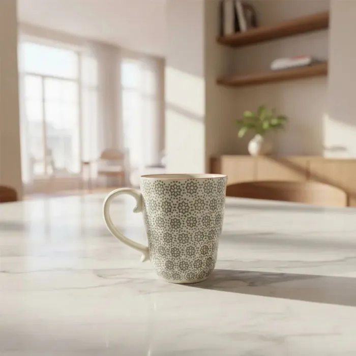 Taza De Porcelana 580 Ml 4 Unidades