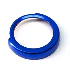 GENERICO - Embellecedor Decorativo Start Stop Compatible con BMW Azul
