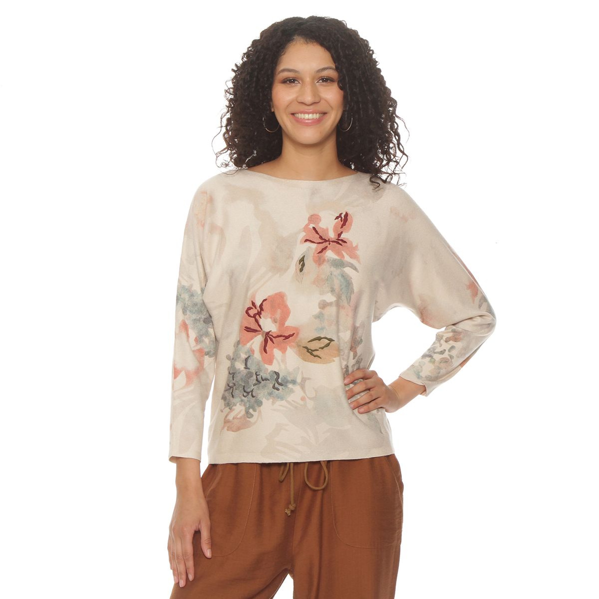 WADOS - SWEATER MANGA 3/4 SUBLIMADO ESCOTE REDONDO