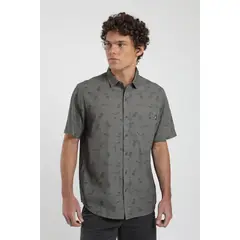 FROENS - Camisa hombre manga corta Hawaii - Algodón orgánico