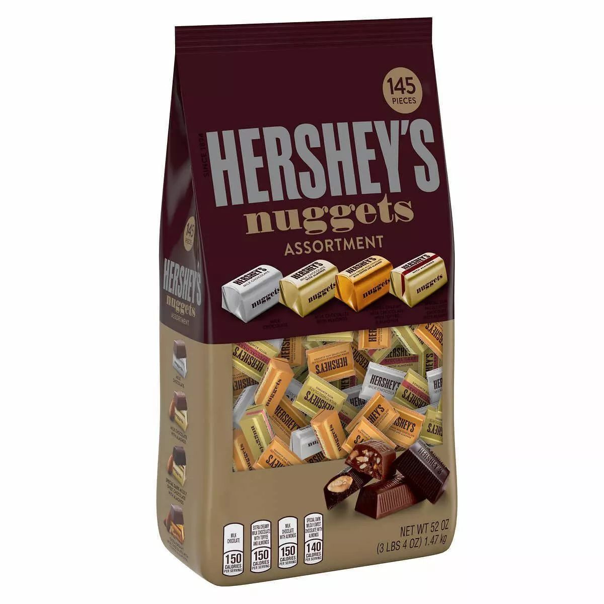 HERSHEYS - Hersheys Chocolate Nuggets Variedades 147kg