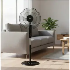 IRT - Ventilador 16 Pedestal Negro