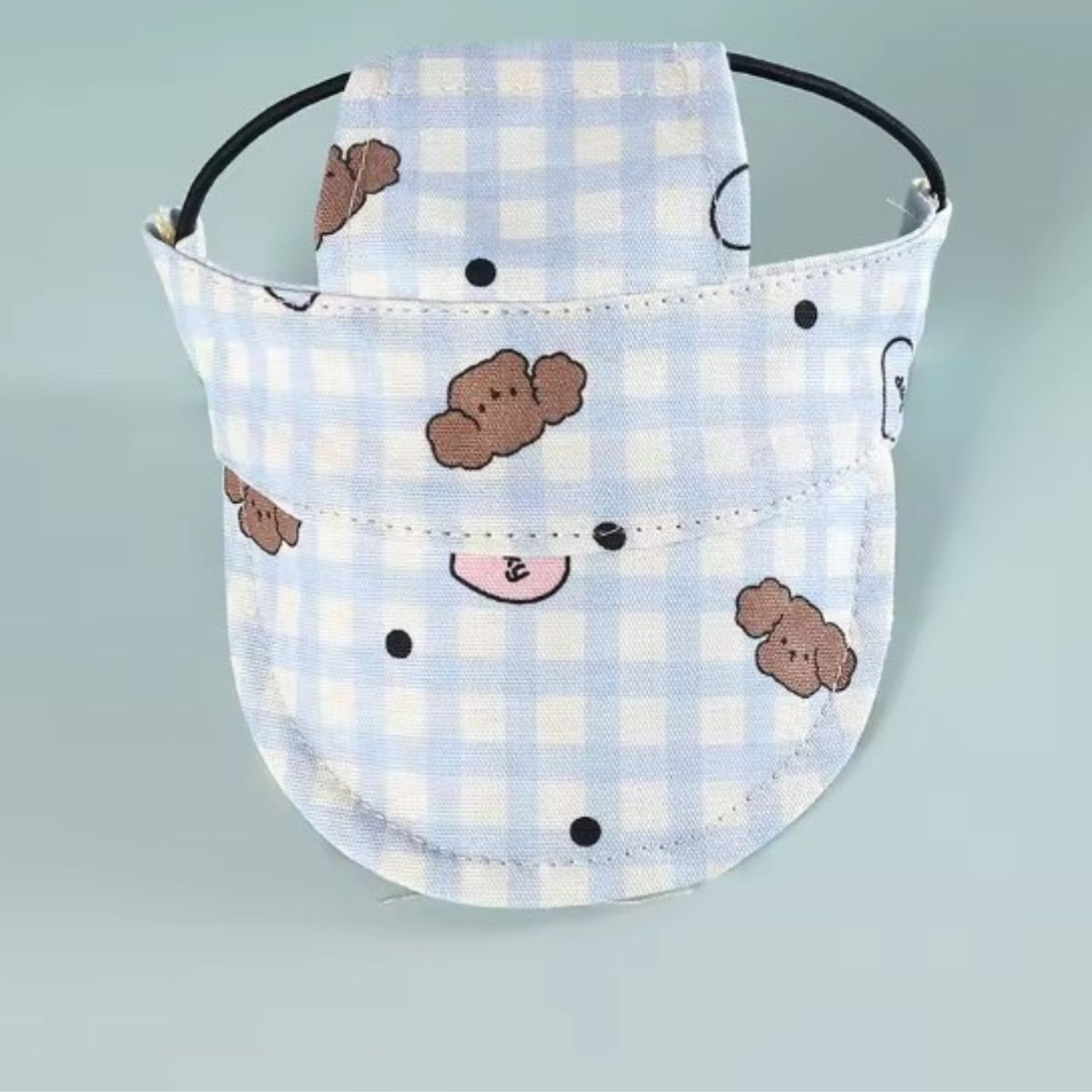 SUKEA - Gorro Protecció Solar Y Ajustable Sombrero Para Perro Azul M