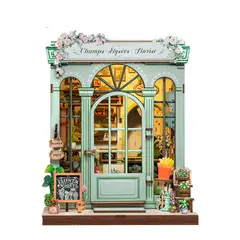GENERICO - Book Nook Casa Miniatura 3D Elysee florist