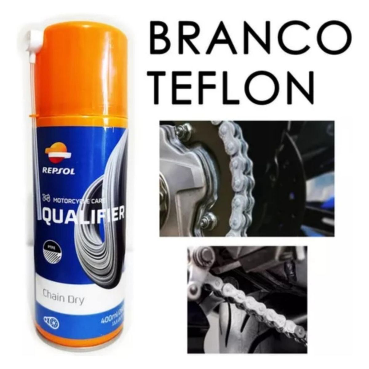 GENERICO - Pack Limpiador  Grasa Para Cadena De Moto Y Cepillo Repsol