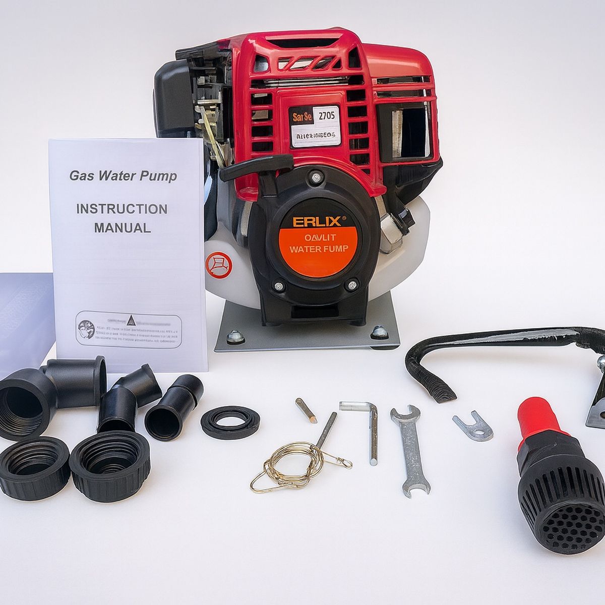 GENERICO - Motobomba De 1" De Entrada A 1.5" De Salida 4 Tiempo