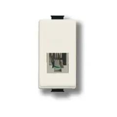 BTICINO - Modulo Toma Rj11 Marfil Matix