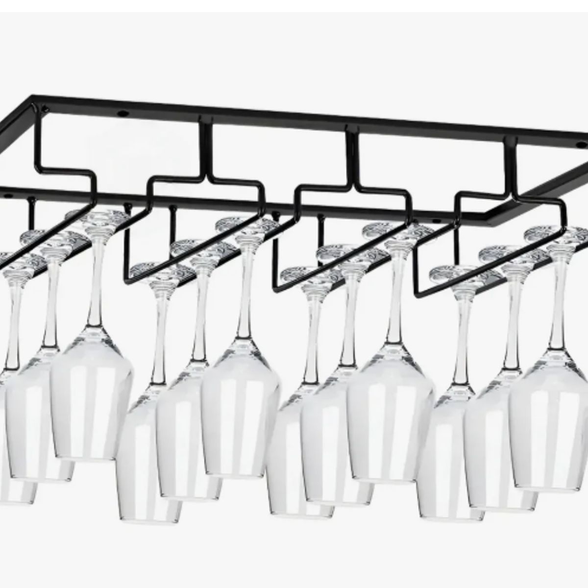 GENERICO - Colgador Copas Metal Bar Premium Organización Soporte Vinos