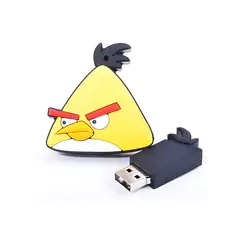 GENERICO - Pen Drive 4GB para Angry Birds 2D Amarillo