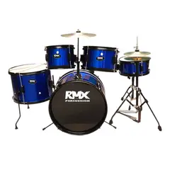 RMX - BATERIA JUNIOR 5PCS PLATILLO + PISO AZUL JUDR-1A
