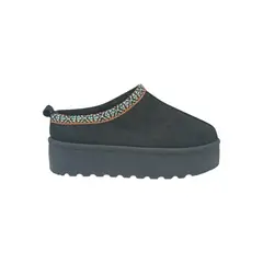 HERIEL - Pantufla Negra Chiporro Mujer