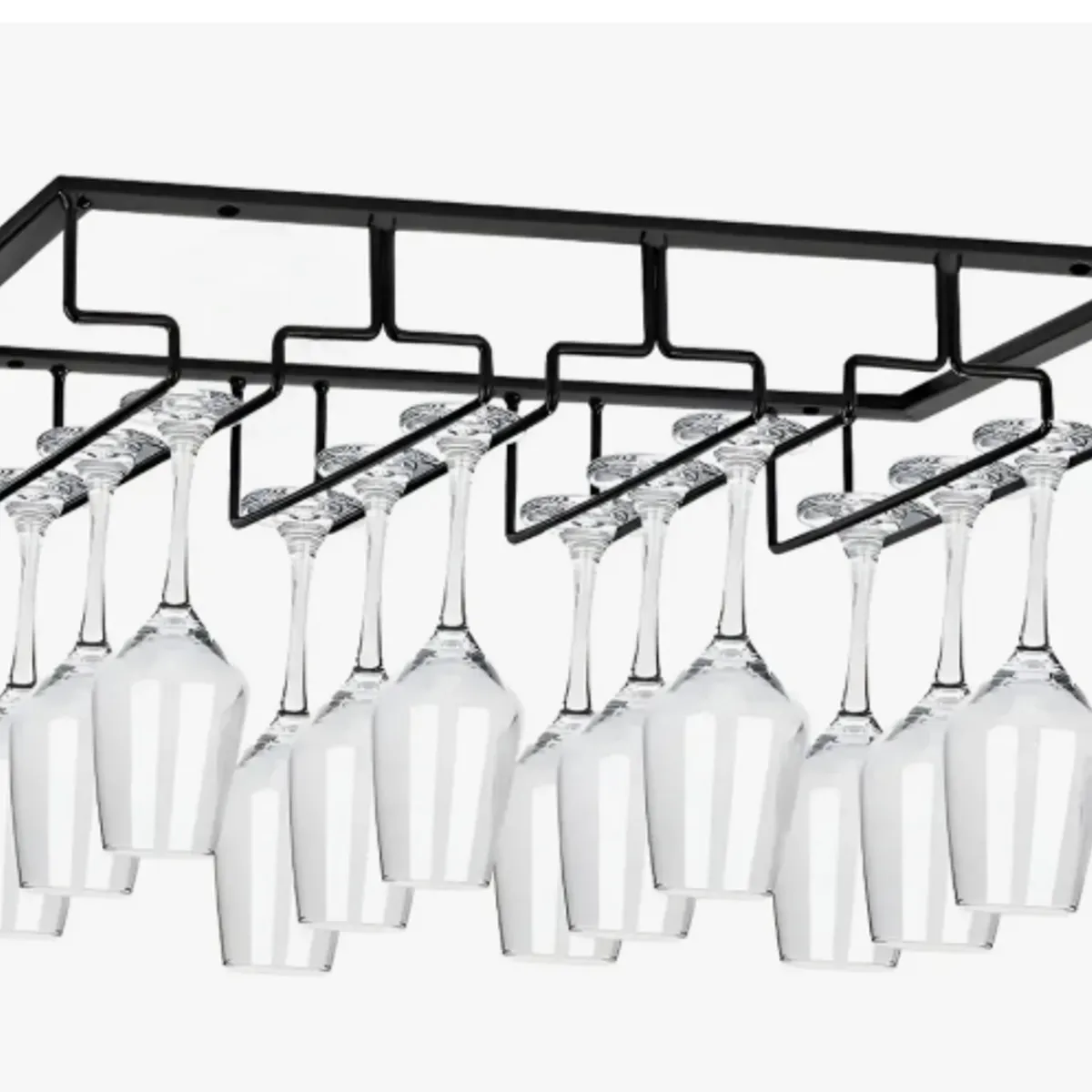 GENERICO - Colgador Copas Metal Bar Premium Organización Soporte Vinos