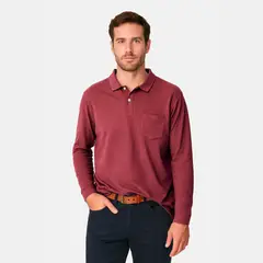 MOSS - Polera Piqué Manga Larga