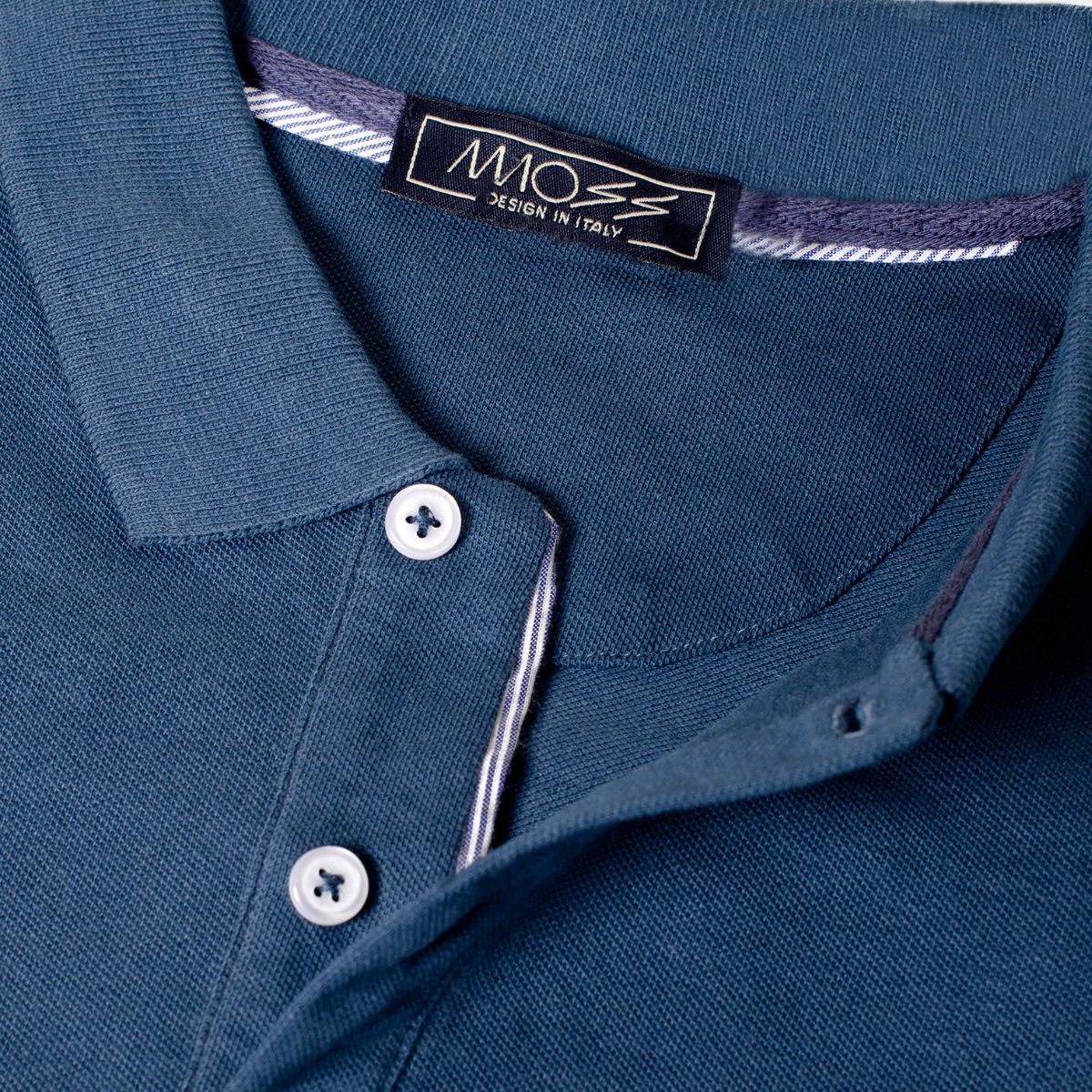 MOSS - Polera Piqué Manga Larga